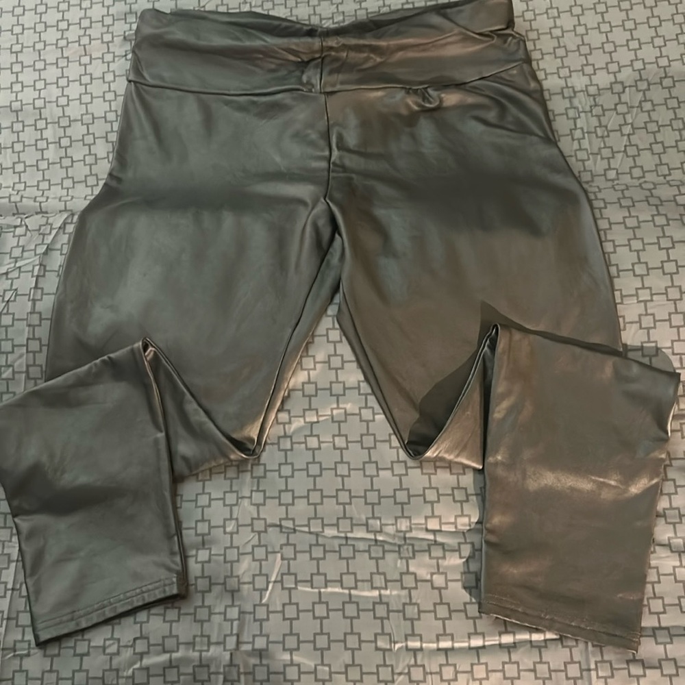SHEIN SILVER LEGGING